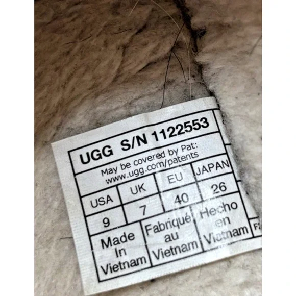 UGG Tazz Women's Slipper, Size 9 - Brown - Picture 9 of 9